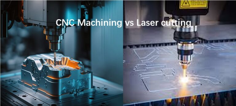 CNC machining and laser cutting process comparison